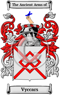 Vyccars Family Crest/Coat of Arms