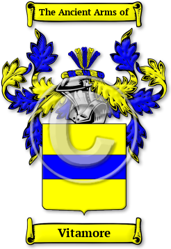Vitamore Family Crest Download (jpg) Legacy Series - 150 DPI