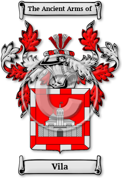 Vila Family Crest Download (JPG) Legacy Series - 600 DPI