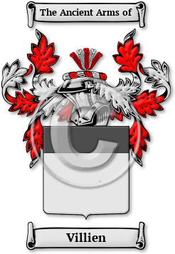 Villien Family Crest Download (jpg) Legacy Series - 150 DPI