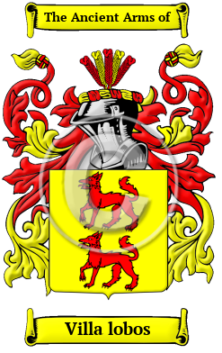 Villa lobos Family Crest Download (JPG) Heritage Series - 600 DPI