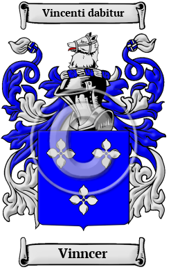 Vinncer Family Crest/Coat of Arms