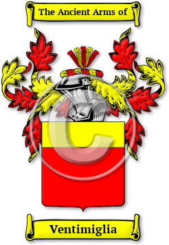 Ventimiglia Family Crest Download (jpg) Legacy Series - 150 DPI