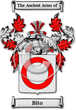 Bito Family Crest Download (jpg) Legacy Series - 150 DPI