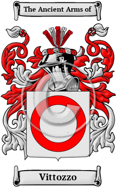 Vittozzo Family Crest/Coat of Arms