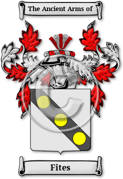 Fites Family Crest Download (jpg) Legacy Series - 150 DPI