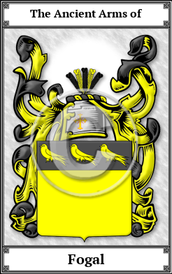 Fogal Family Crest Download (JPG)  Book Plated - 150 DPI