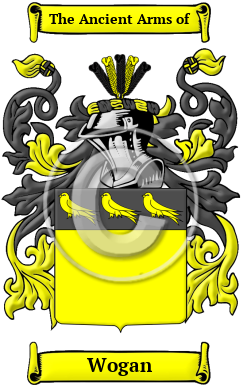 Wogan Family Crest/Coat of Arms
