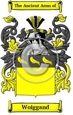 Woiggand Family Crest/Coat of Arms