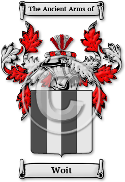 Woit Family Crest Download (JPG) Legacy Series - 600 DPI