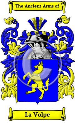 La Volpe Family Crest/Coat of Arms