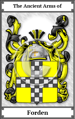 Forden Family Crest Download (JPG)  Book Plated - 150 DPI