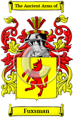 Fuxsman Family Crest/Coat of Arms