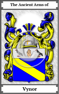 Vynor Family Crest Download (JPG)  Book Plated - 150 DPI