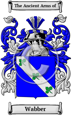 Wabber Family Crest/Coat of Arms