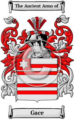 Gace Family Crest/Coat of Arms