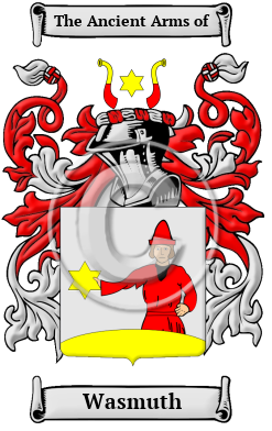 Wasmuth Family Crest/Coat of Arms