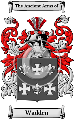 Wadden Family Crest/Coat of Arms