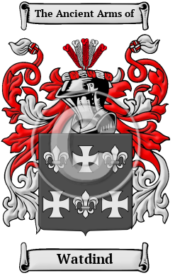 Watdind Family Crest/Coat of Arms