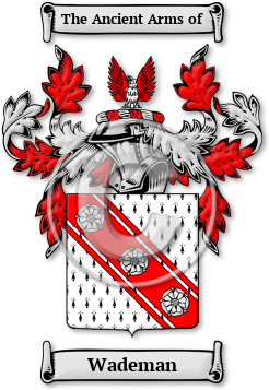 Wademan Family Crest Download (jpg) Legacy Series - 150 DPI