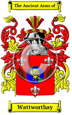 Wattworthay Family Crest/Coat of Arms