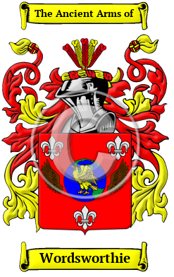 Wordsworthie Family Crest/Coat of Arms