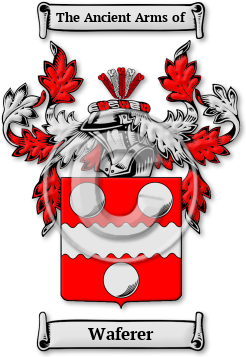 Waferer Family Crest Download (jpg) Legacy Series - 150 DPI