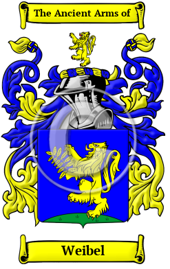 Weibel Family Crest/Coat of Arms