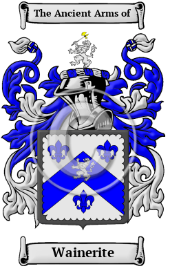 Wainerite Family Crest/Coat of Arms