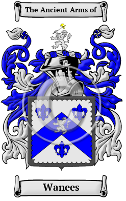 Wanees Family Crest/Coat of Arms