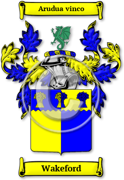 Wakeford Family Crest Download (jpg) Legacy Series - 150 DPI
