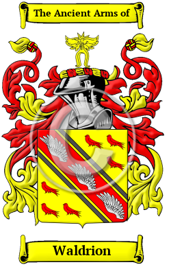 Waldrion Family Crest/Coat of Arms