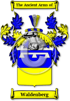 Waldenberg Family Crest Download (JPG) Legacy Series - 600 DPI