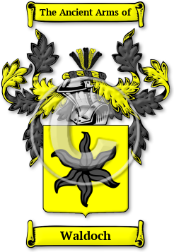 Waldoch Family Crest Download (jpg) Legacy Series - 150 DPI