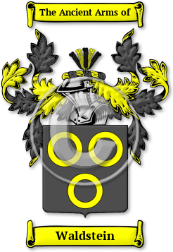Waldstein Family Crest Download (jpg) Legacy Series - 150 DPI