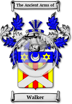 Walker Family Crest Download (jpg) Legacy Series - 150 DPI