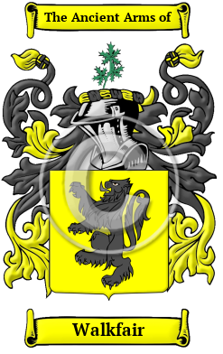 Walkfair Family Crest/Coat of Arms