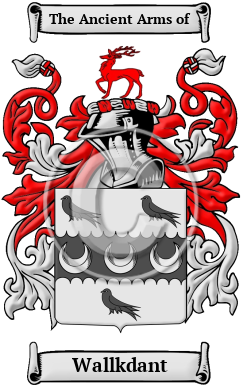 Wallkdant Family Crest/Coat of Arms