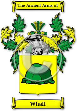 Whall Family Crest Download (jpg) Legacy Series - 150 DPI