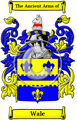 Wale Family Crest/Coat of Arms