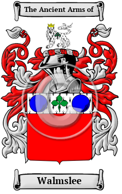 Walmslee Family Crest/Coat of Arms