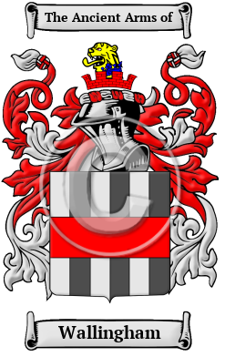Wallingham Family Crest/Coat of Arms