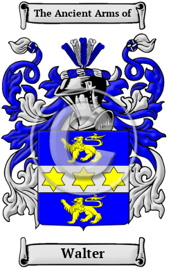 Walter Family Crest/Coat of Arms