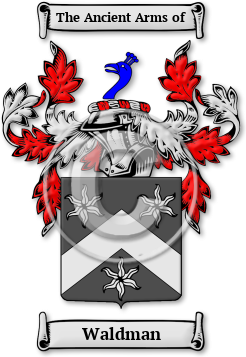 Waldman Family Crest Download (JPG) Legacy Series - 600 DPI
