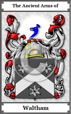 Waltham Family Crest Download (JPG)  Book Plated - 150 DPI