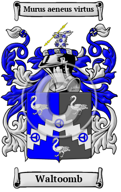 Waltoomb Family Crest/Coat of Arms