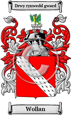 Wollan Family Crest/Coat of Arms
