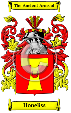 Honeliss Family Crest/Coat of Arms