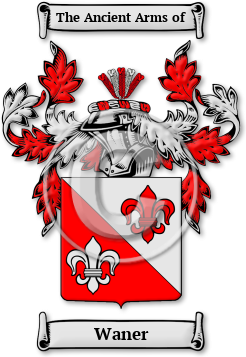 Waner Family Crest Download (JPG) Legacy Series - 600 DPI
