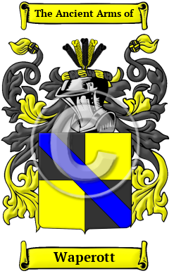 Waperott Family Crest/Coat of Arms